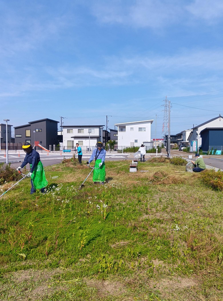 作業中