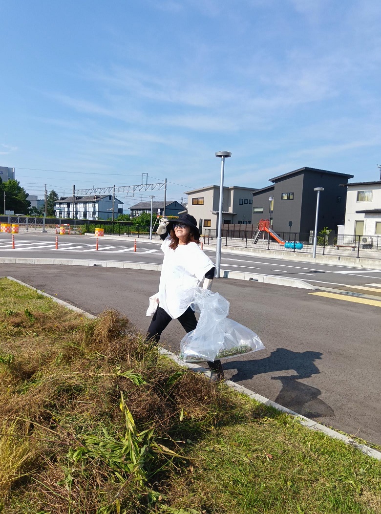 作業中